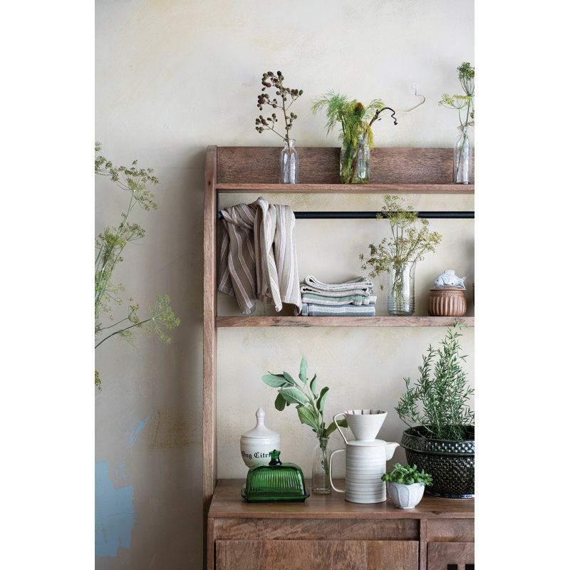 Vitrine en bois Mango