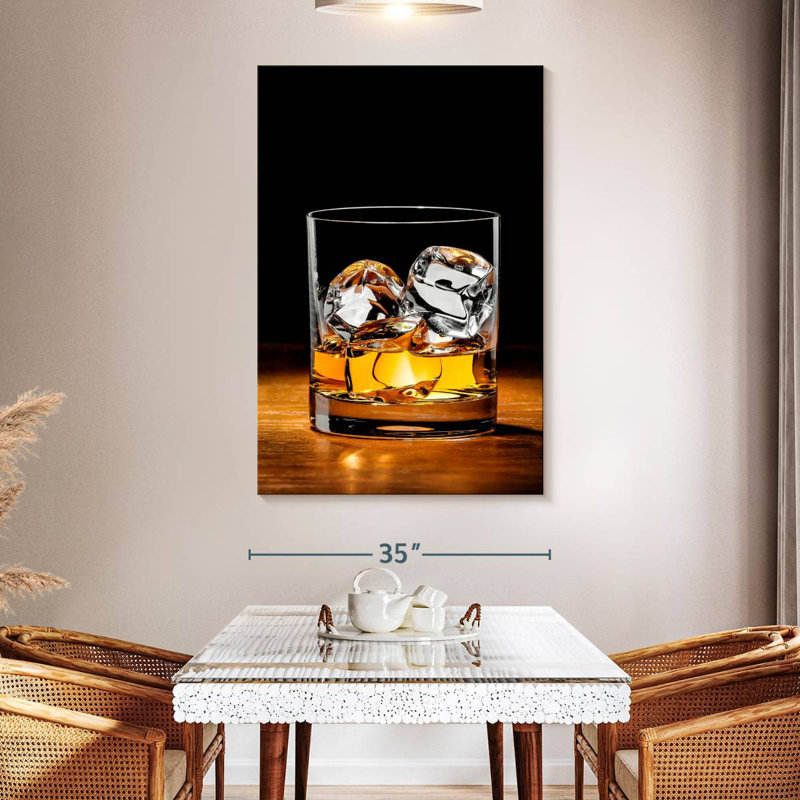 Yarlin Spotlight On Whiskey, 51" H x 34" W