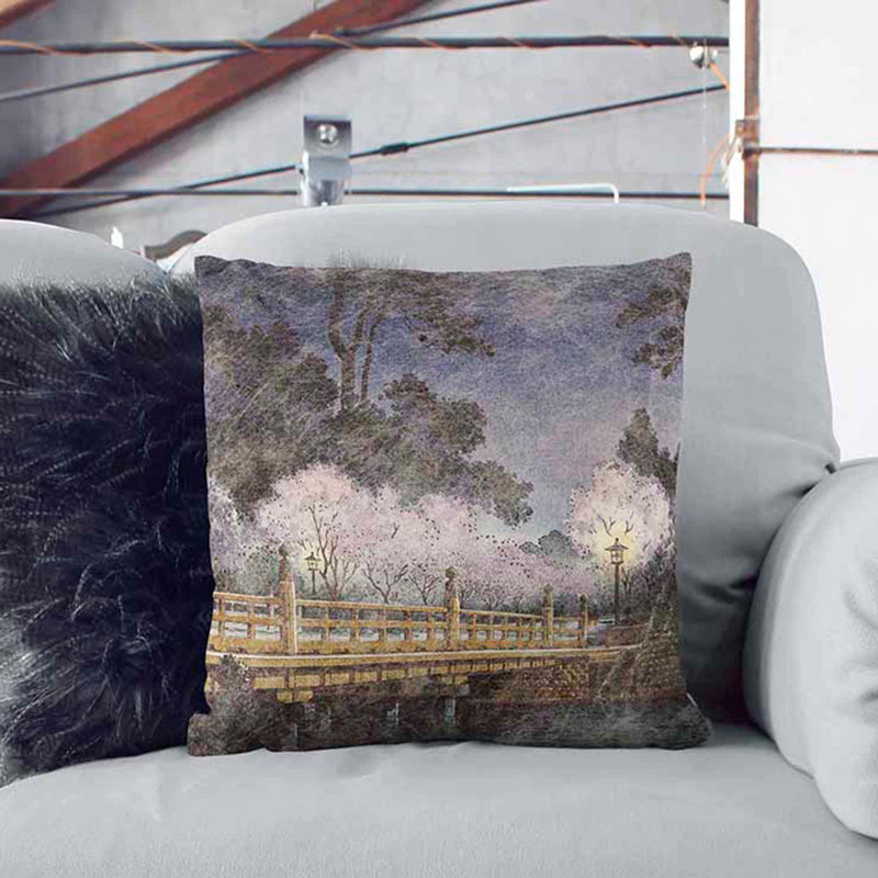 Square Throw Cushion, Stone, 40 x 40 cm