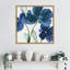 «Blue Blossoms on White» par Tiltonsville, reproduction d'art sur toile encadrée-239332976