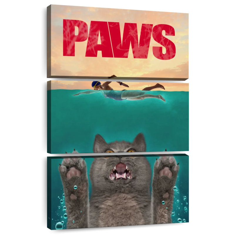 Ketti Paws I, 38" H x 24" W