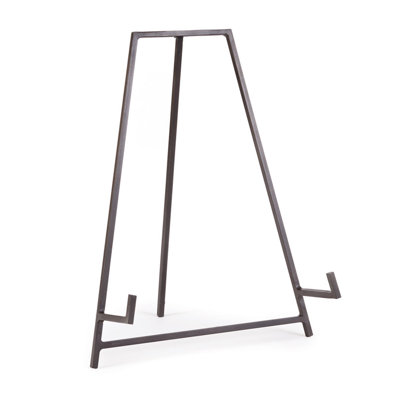 Shantae Trepied Antique Brown Tripod Display Easel Large, 18.75" H x 15" W x 20" D, Brown