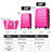 Hardshell Luggage Sets 2Pcs + Bag Spinner Suitcase with TSA Lock Lightweight 20" + 28"