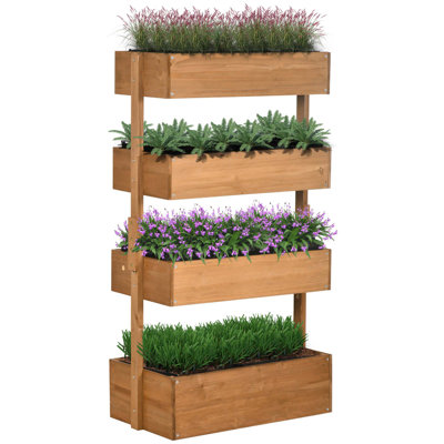 Versatile Vertical Garden Planter for Outdoor Plants and Herbs