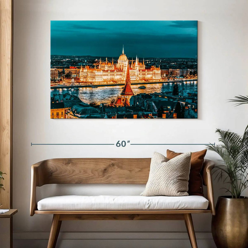 Rorry Hungarian Parliament Lights, 32" H x 48" W
