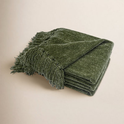 Chenille Throw Blanket
