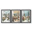 Christmas Holiday Art Dxxv - impression encadrée sur mesure de qualité supérieure - 3 pièces-1052676718-1052676716