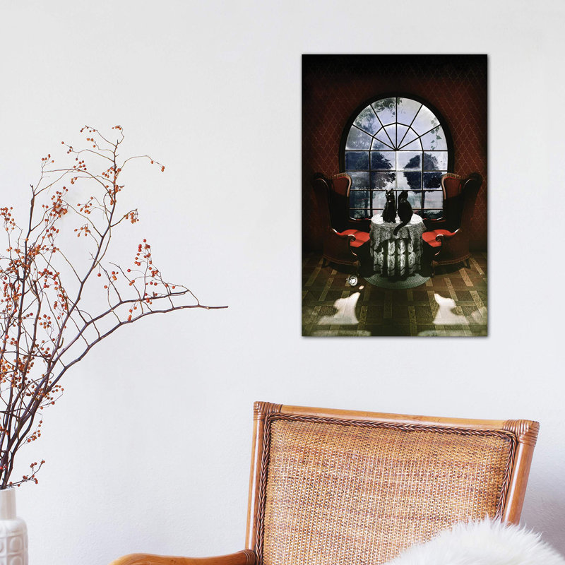 Room Skull - Print on Canvas, 66.04 cm H x 45.72 cm W x 1.91 cm D, No Frame