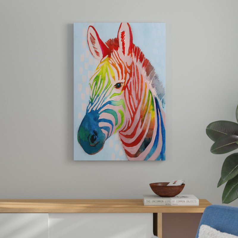 «Jungle Spectrum I» par Grace Popp, reproduction d'art sur toile, H 36 po x l 24 po, Toile tendue
