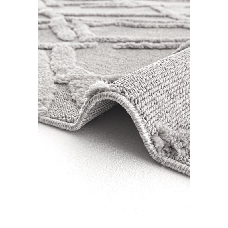 Dracut Geometric Machine Made Indoor / Outdoor Area Rug, Runner 80 x 200cm