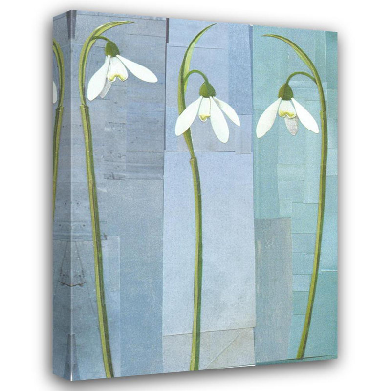 Three Snowdrops, 24" H x 17" W