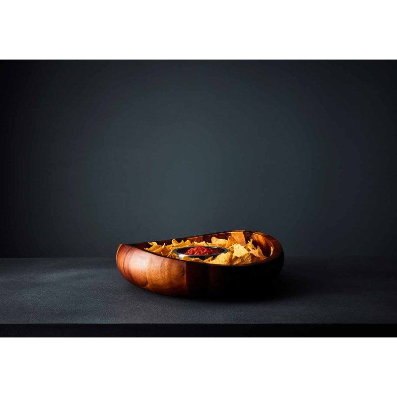 Nambe Butterfly Chip & Dip