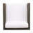 Wood Club Chair With Stain- And Waterproof Cushions Seat Padding
