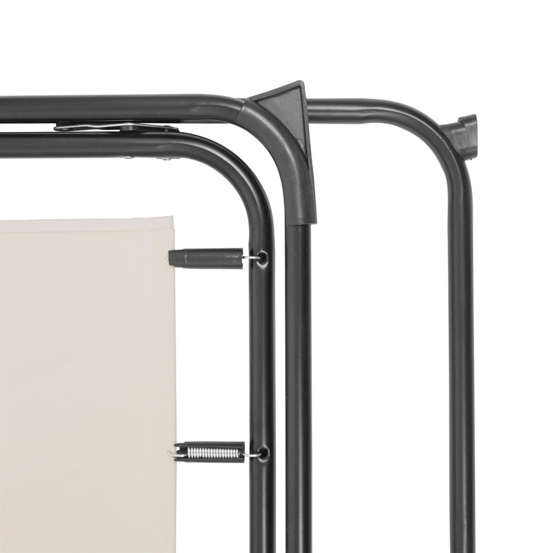 Folding Deck Chair, Beige