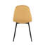 Chaise d'appoint rembourré moderne de style Mid-Century Elzada-363278954-363278944