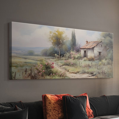 Série paysage - DCC XXI - Toile tendue avec châssis - Prêt à accrocher