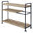 Mankato Oak And Sandy Black 3-Shelf Bookcase