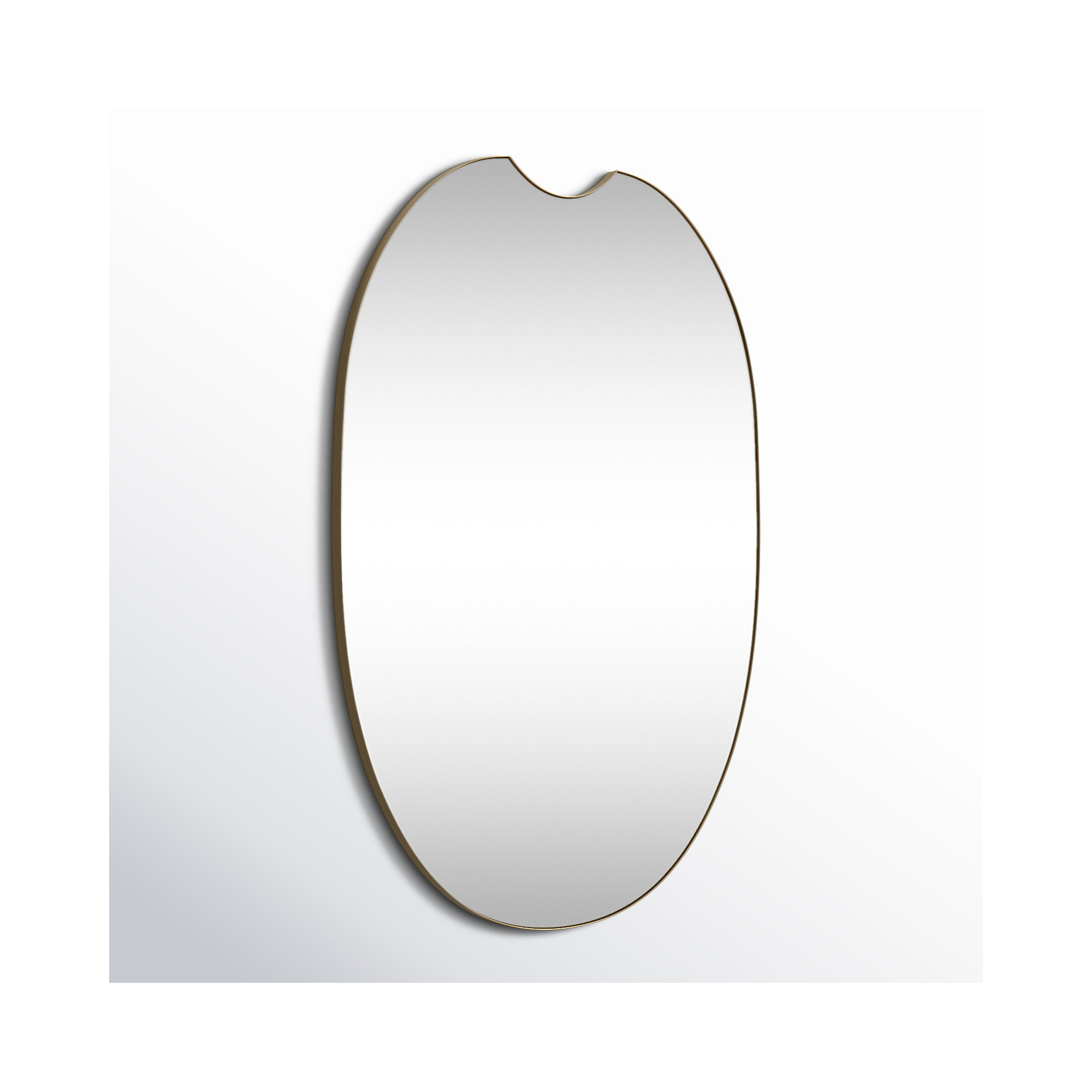 Pippie Metal Oval Wall Mirror