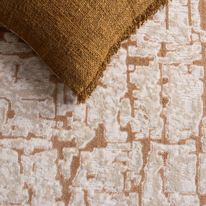 Madrid Performance Abstract Indoor Rug, 2'-2" x 8'-0" Runner