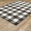 Tapis gris anthracite / ivoire Dashelle-424350346