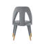 Chaise d'appoint en velours Neda-91028775