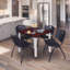 Plateau de table Kee Square, 4 chaises empilables-1810362136-1843066372-1810362210