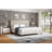 Heavy-Duty Platform Bed Frame, With Height Adjustable Fabric Headboard-2128307095-2128307091
