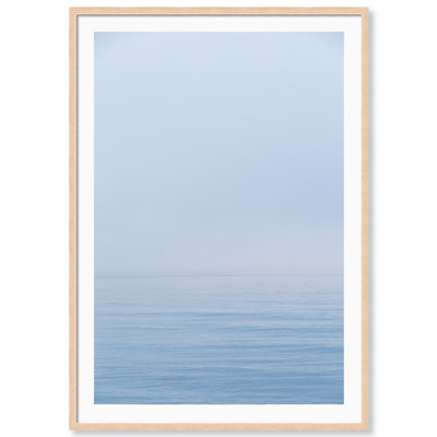Dreamy Blues Print by Carly Tabak