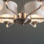 Landover 6 - Light Shaded Chandelier-69159324-69159325
