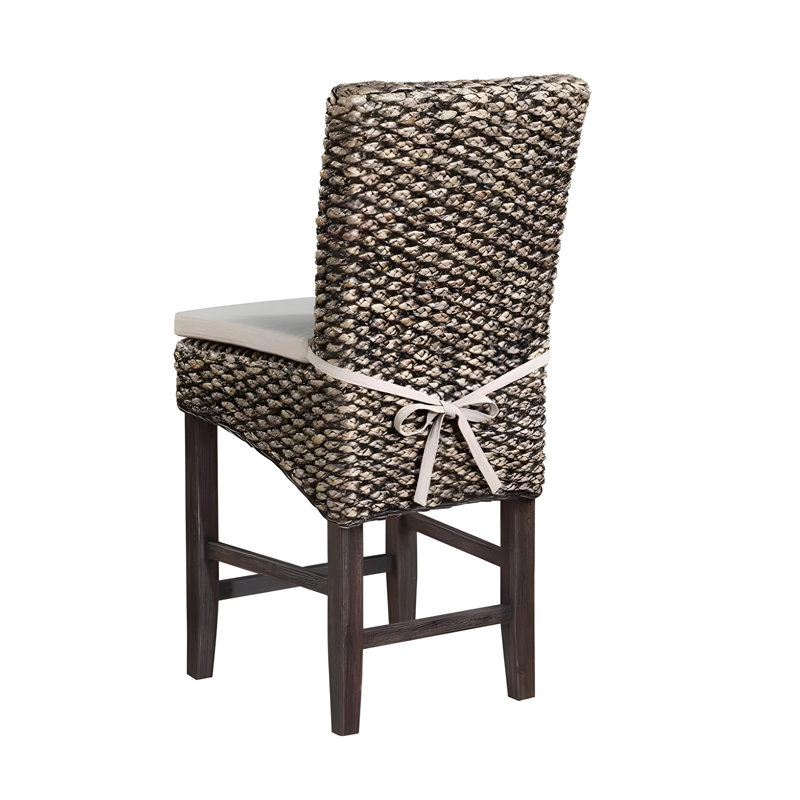 Pacific Storm Seagrass Counter Chair, Brown