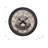 Clocks, 20" Round, Wall Clock, Antique Brown, Transitional