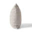 Coussin décoratif taupe Criss-107808047