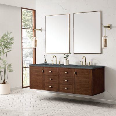 Amberly 72'' W Double Vanity