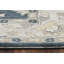 Tapis bleu / beige en laine touffeté à la main Cavendish-16852067