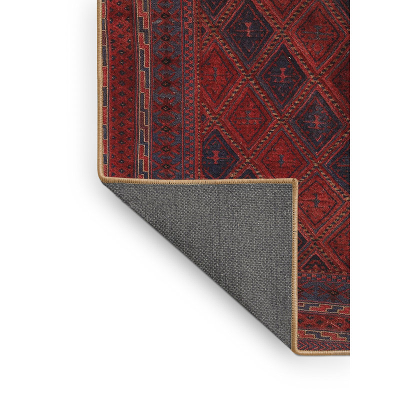 Tapis brun Southwestern, Rectangle 5 pi x 7 pi