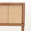 Tête de lit taille grand en rotin de chêne rustique moderne Montrose, H 49,8 po x l 77,89 po x P 0,55 po-1340092289