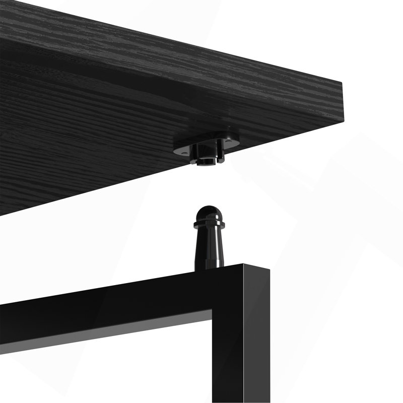 Bureau pliable peu encombrant - noir