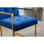 Ensemble de 1 chaise de salle à manger avec accoudoirs Modern Velvet-1899102064-1899102062