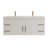 59" Wall-Mounted Double Bathroom Vanity Set-70381285