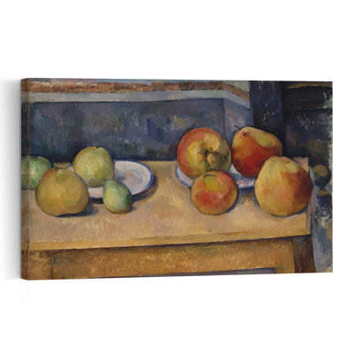 Still Life With Apples And Pears, C.1891-2 Impressionist Abstract Contemporary Fruit Wall Art Print