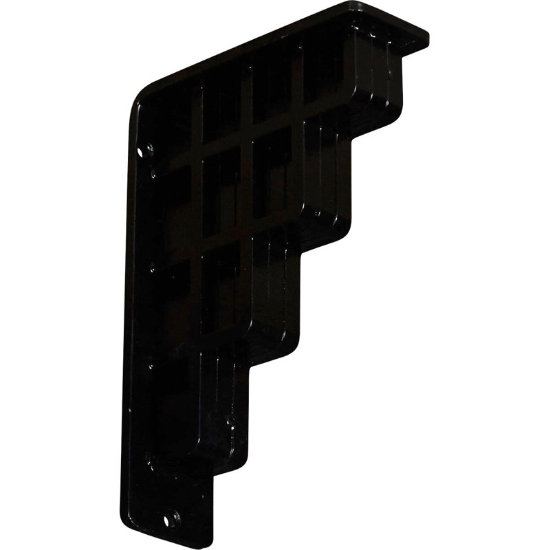Support en fer forgé Diane, 2 po x 8 po