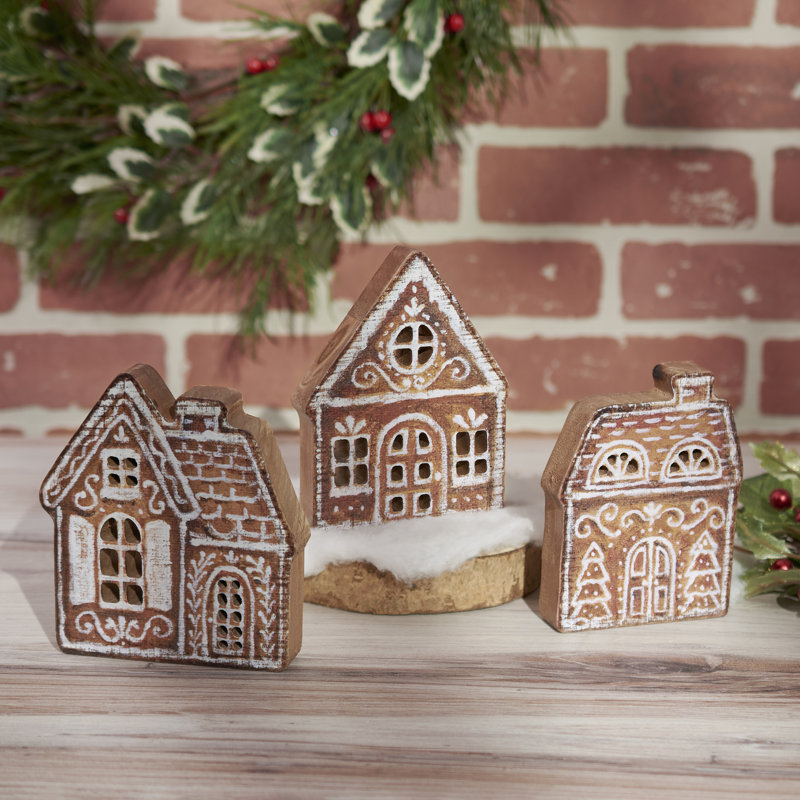  Ensemble de babillard Gingerbread Village