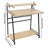31.5" 3-Tier Rolling Computer Desk Modern Simple Computer Desk Flexible Home Office Desk Anti-Slip Free Standing-1042422742-1042422747