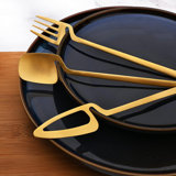 Ivy Bronx Iban Stainless Steel Flatware Set - Service for 6