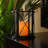 Metal Hurricane with Battery Operated LED Candle