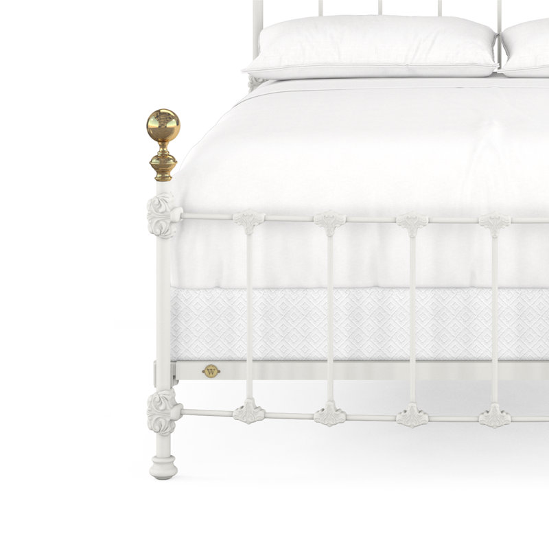 151 lit Palatial | Norme complète, Blanc mat, Grand lit