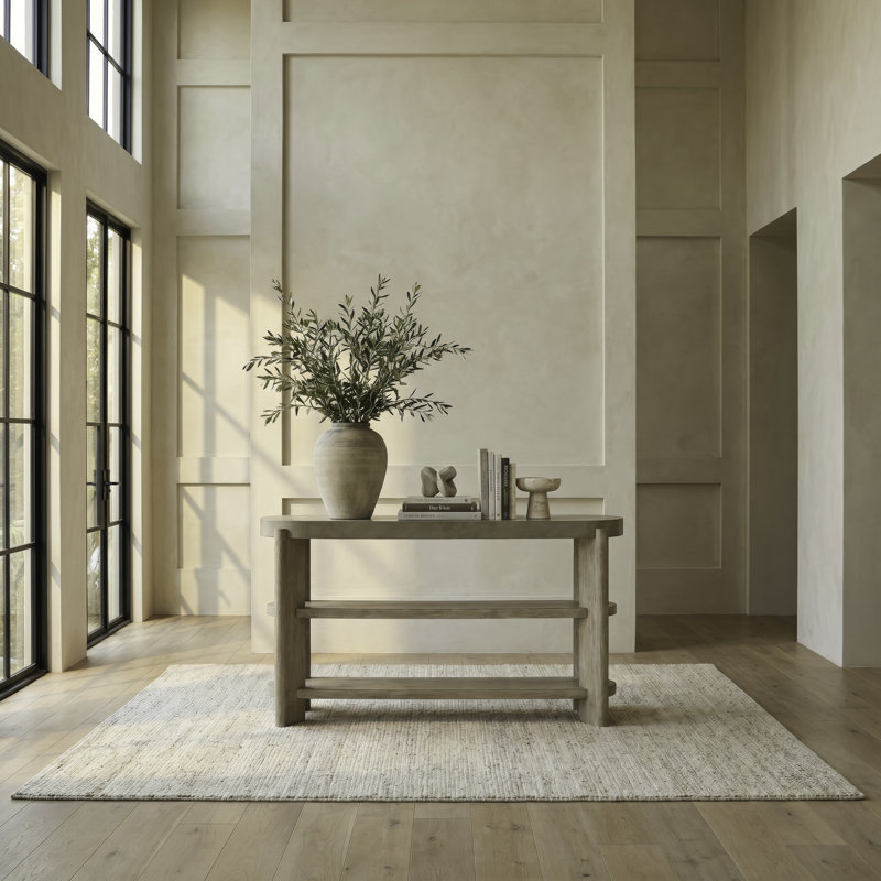 Console Barchetta avec deux tablettes ouvertes