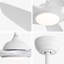 Ventilateur de plafond 48 "avec lumière DEL-413235488