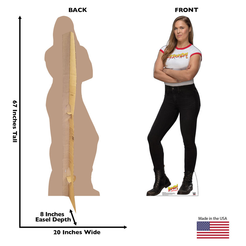67'' WWE Cardboard Standup