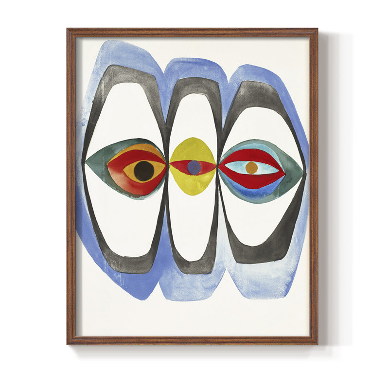 Magic Tricks IV Framed Print - Solid Wood, Brown, 20" H x 16" W